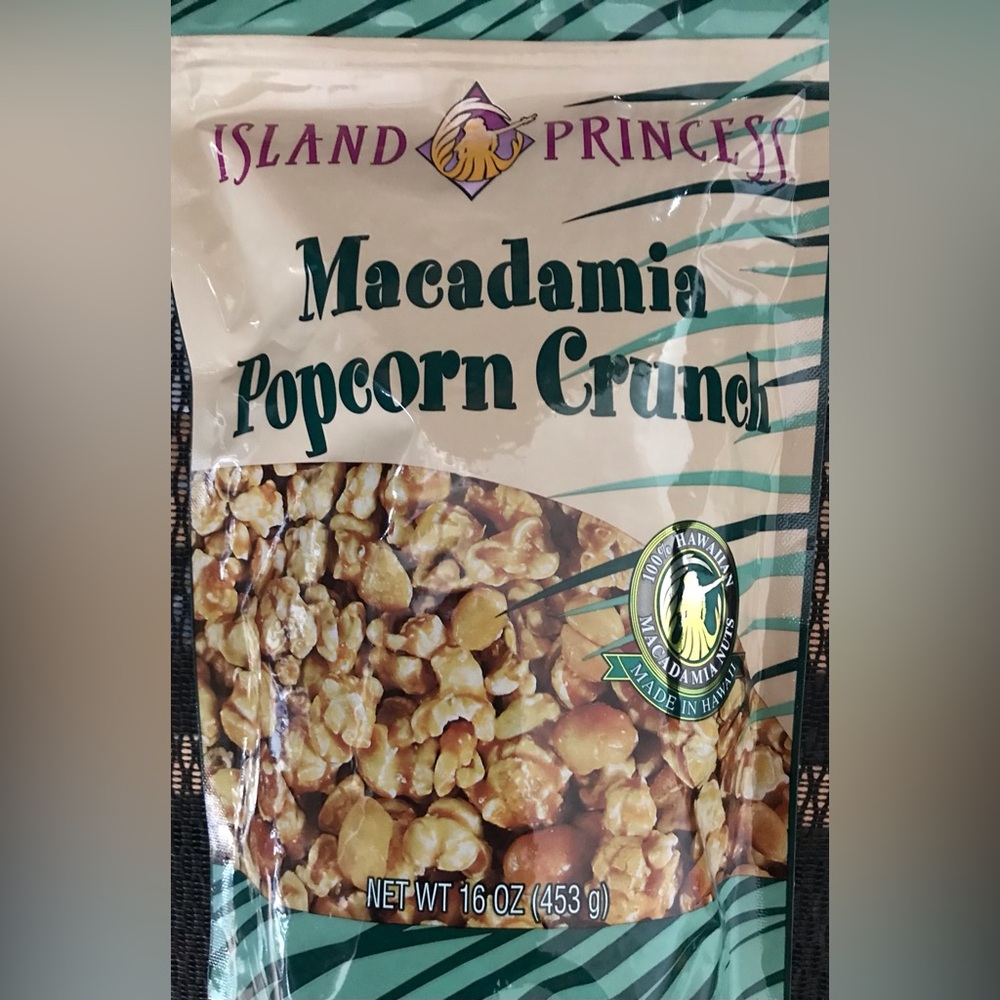 Island Princess Macadamia Popcorn Crunch